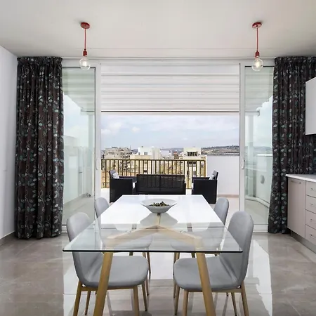 公寓 Hilltop - Stylish Comfort Living Close To The Sea, Bugibba