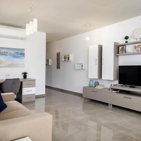 公寓 Hilltop - Stylish Comfort Living Close To The Sea, Bugibba *