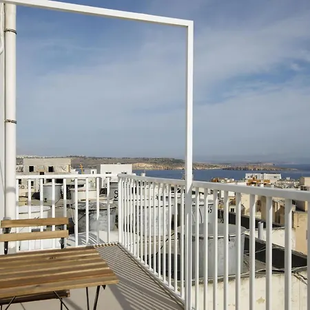 Lägenhet Hilltop - Stylish Comfort Living Close To The Sea, Bugibba *