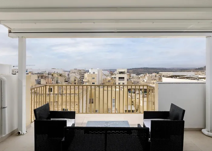 Apartman Hilltop - Stylish Comfort Living Close To The Sea, Bugibba *